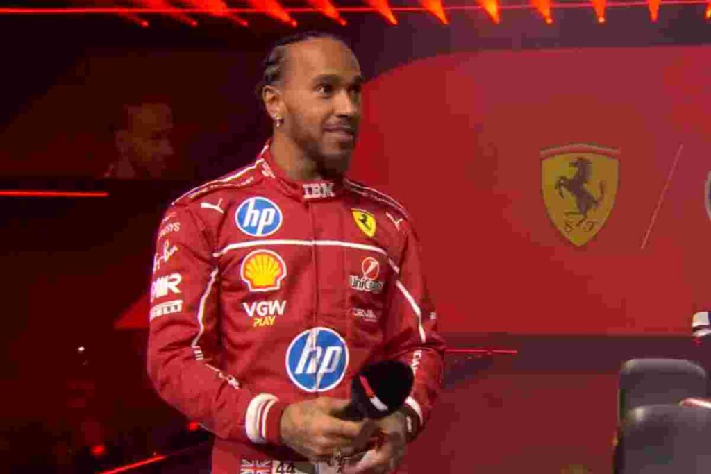 Lewis Hamilton, pilota Ferrari