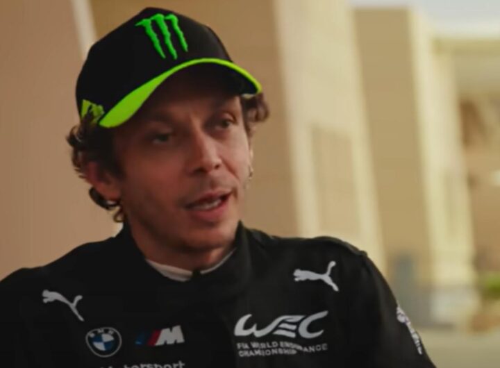 Valentino Rossi in una intervista